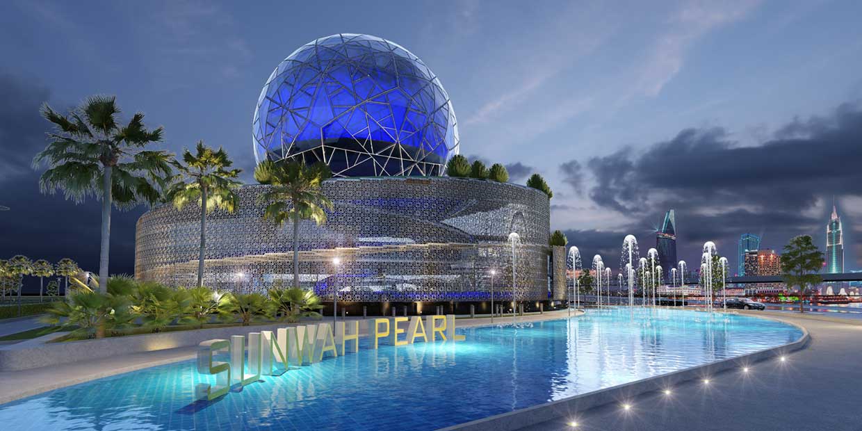 Thiết kế thông minh tại căn hộ SunWah Pearl