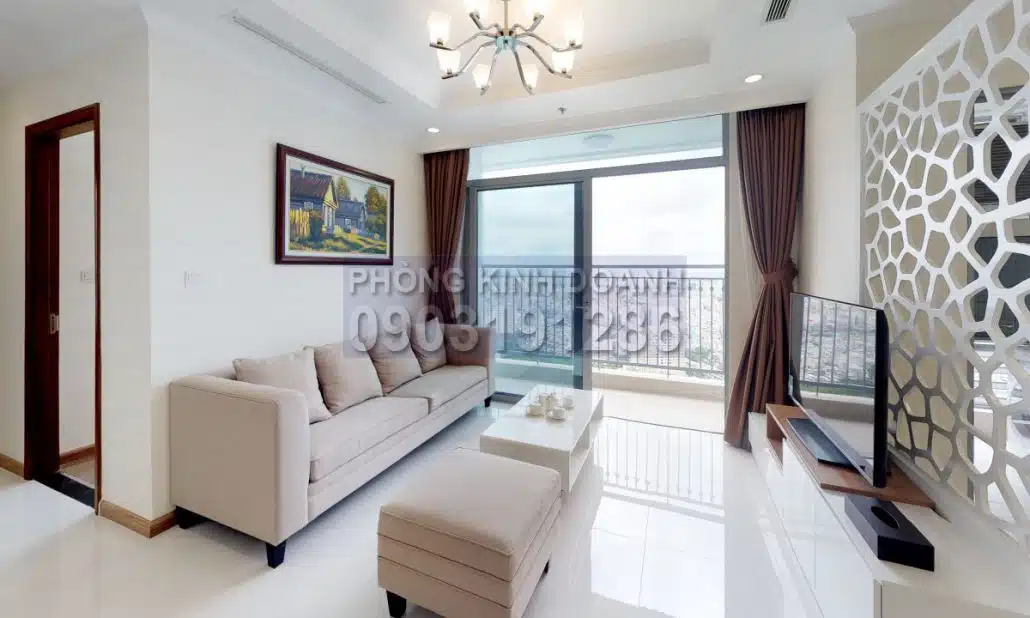 Vinhomes cho thuê tầng 18 Landmark 5 nội thất full 3 phòng ngủ view thoáng