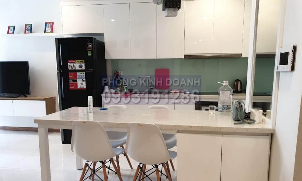 Căn hộ Vinhomes Central Park bán 1 phòng ngủ lầu 9 C2 nội thất full view đẹp