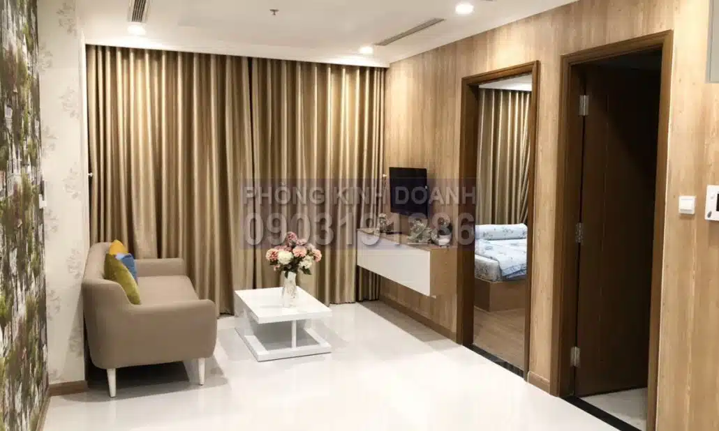 Bán căn hộ Vinhomes Central Park tầng 2 L4 nội thất xịn view hồ bơi 1 phòng ngủ