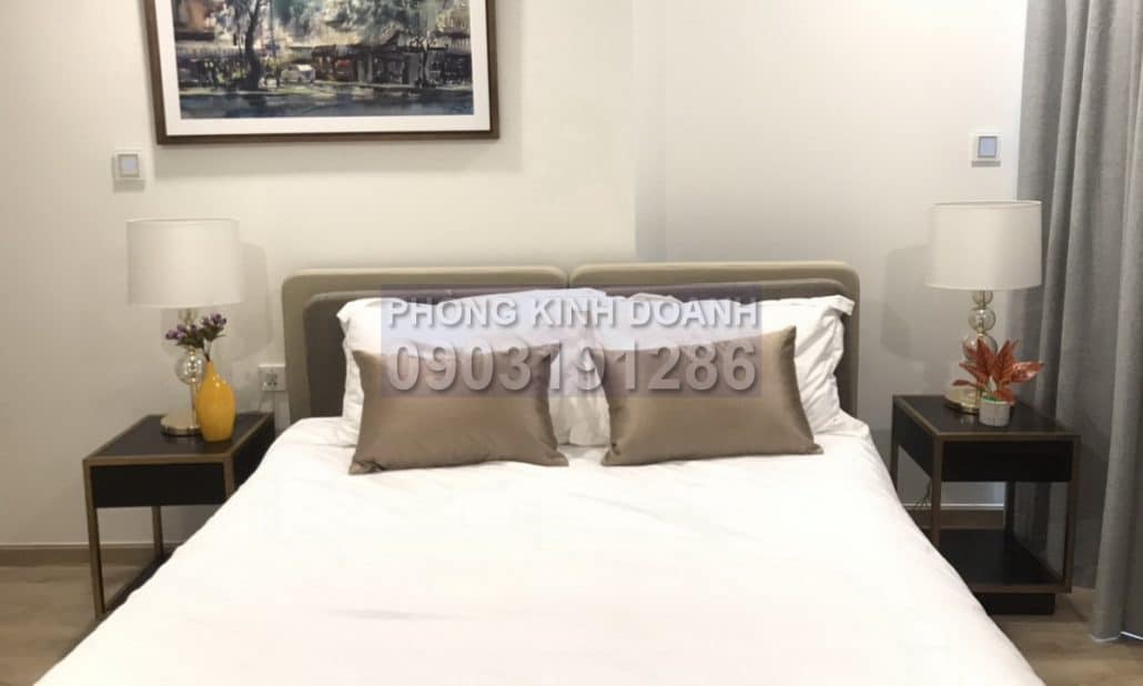 Cho thuê căn hộ view sông 4 phòng ngủ tầng 45 Landmark 81 đầy đủ nội thất