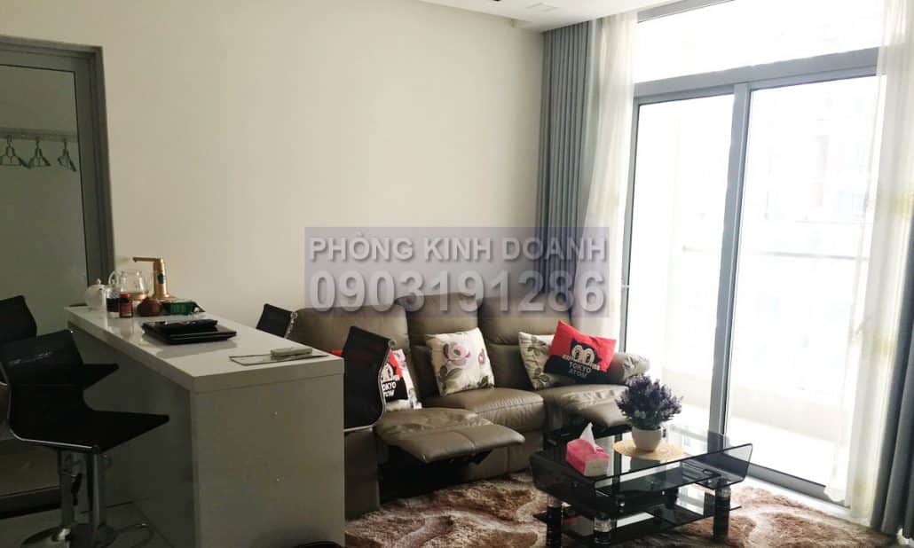 Căn hộ bán Vinhomes view sông Park 1 diện tích 72m2 2 phòng ngủ căn số 7