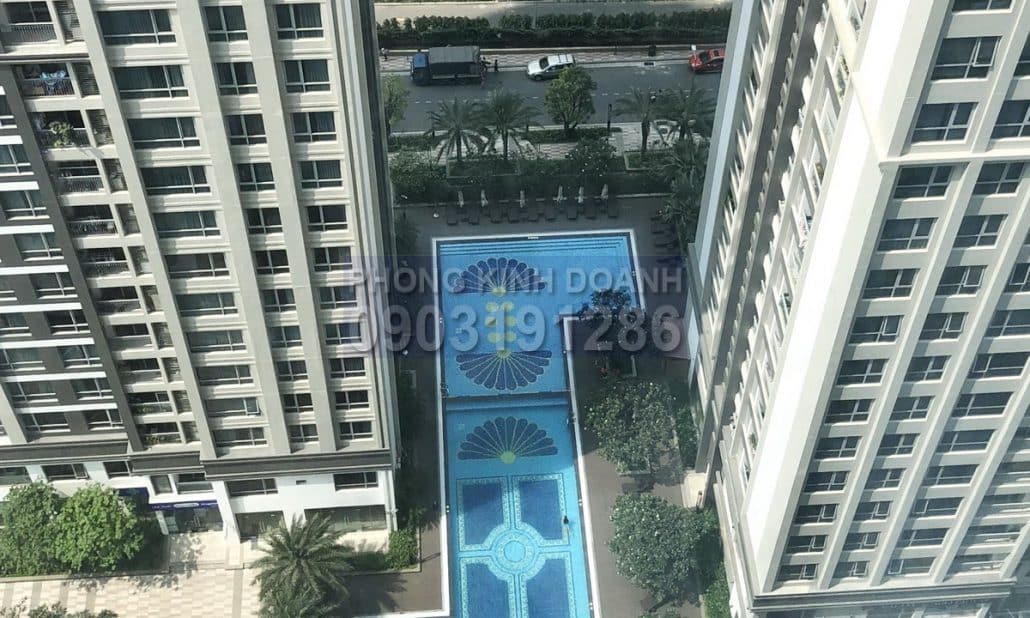 Căn hộ bán Vinhomes view sông Park 1 diện tích 72m2 2 phòng ngủ căn số 7
