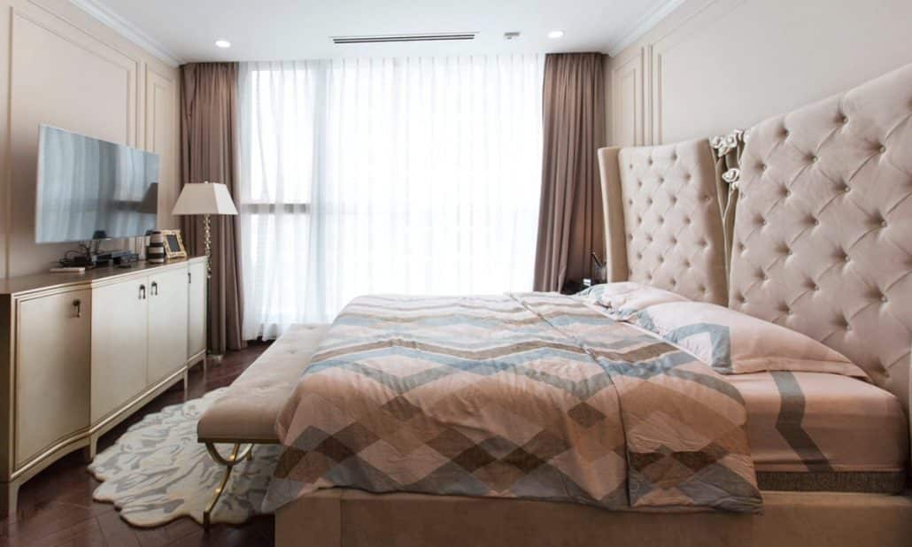 Central Park cho thuê căn hộ tầng 4 Park 1 nội thất xịn 4 phòng ngủ view sông