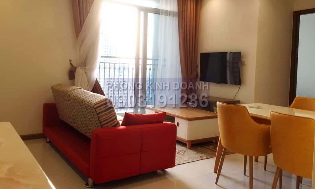 Vinhomes căn hộ cho thuê tầng 14 Central 3 nhà đẹp 1 phòng ngủ view city