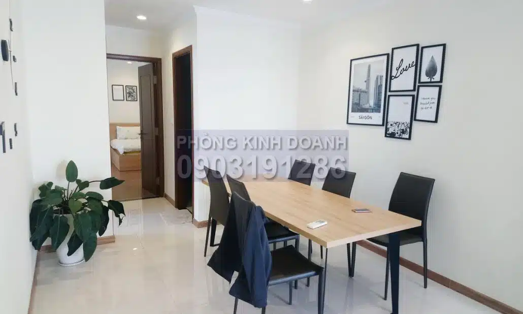 Cho thuê căn hộ Vinhomes view sông 4 phòng ngủ tầng 35 L1 nội thất cao cấp