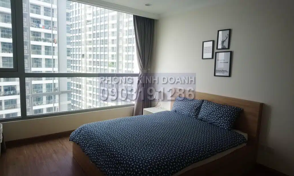 Cho thuê căn hộ Vinhomes view sông 4 phòng ngủ tầng 35 L1 nội thất cao cấp