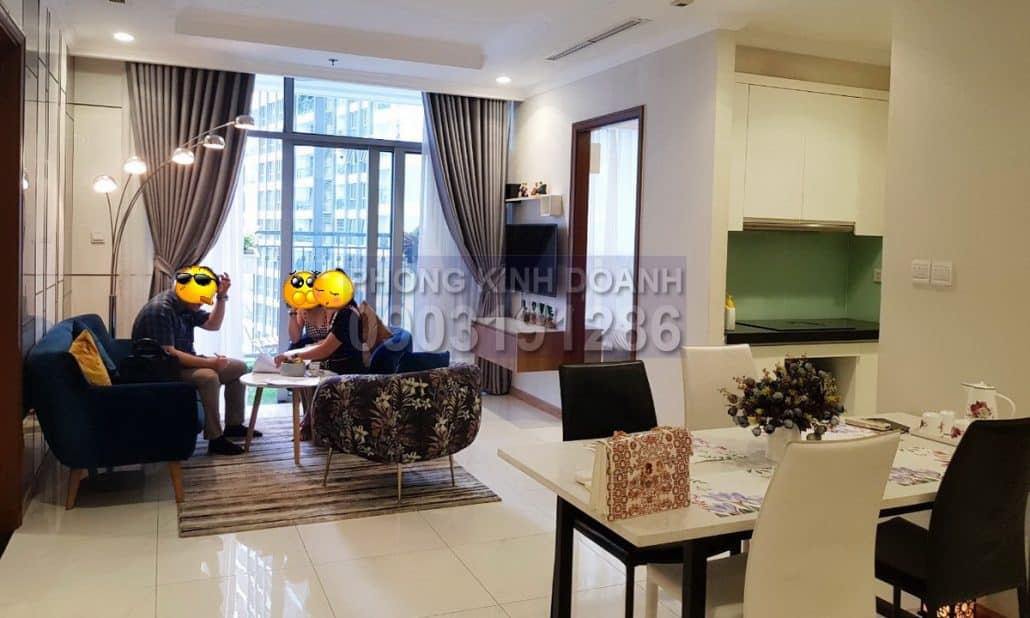 Bán căn hộ Vinhomes view thoáng 3 phòng ngủ tầng 19 Landmark 1 nhà đẹp