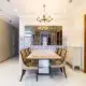 Cho thuê căn hộ Vinhomes view sông 4 phòng ngủ lầu 21 L1 nội thất đầy đủ