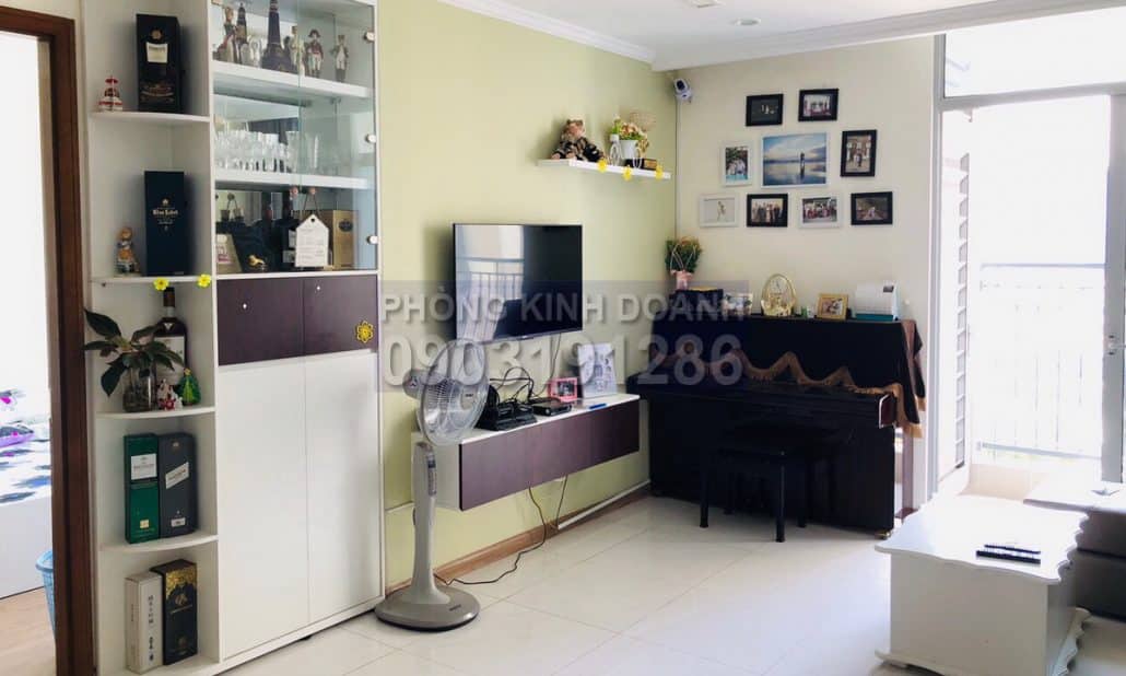 Căn hộ Vinhomes bán 1 phòng ngủ tầng 12A L3 nội thất full view thành phố