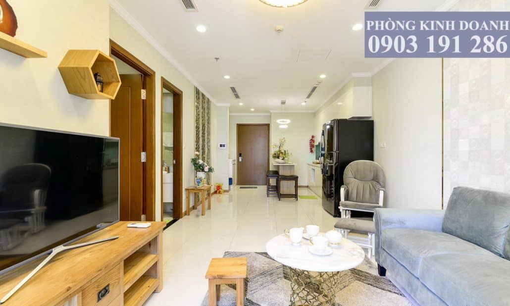 Căn hộ Vinhomes bán 1 phòng ngủ tầng 31 Landmark 3 nội thất đẹp view L81