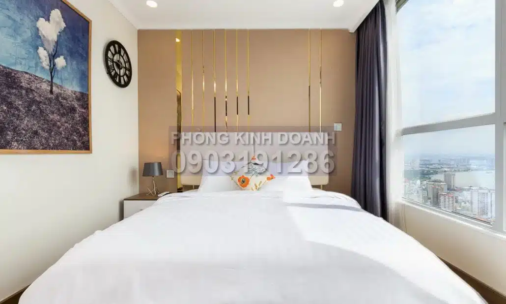 Cho thuê Vinhomes view L81 tầng 36 Landmark 6 full nội thất 4 phòng ngủ