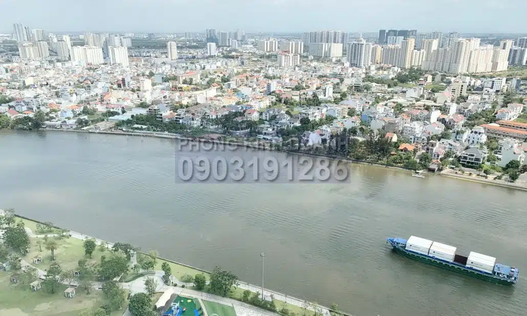 Căn hộ bán Vinhomes tầng 32 tháp Park 2 nhà trống 4 phòng ngủ view sông