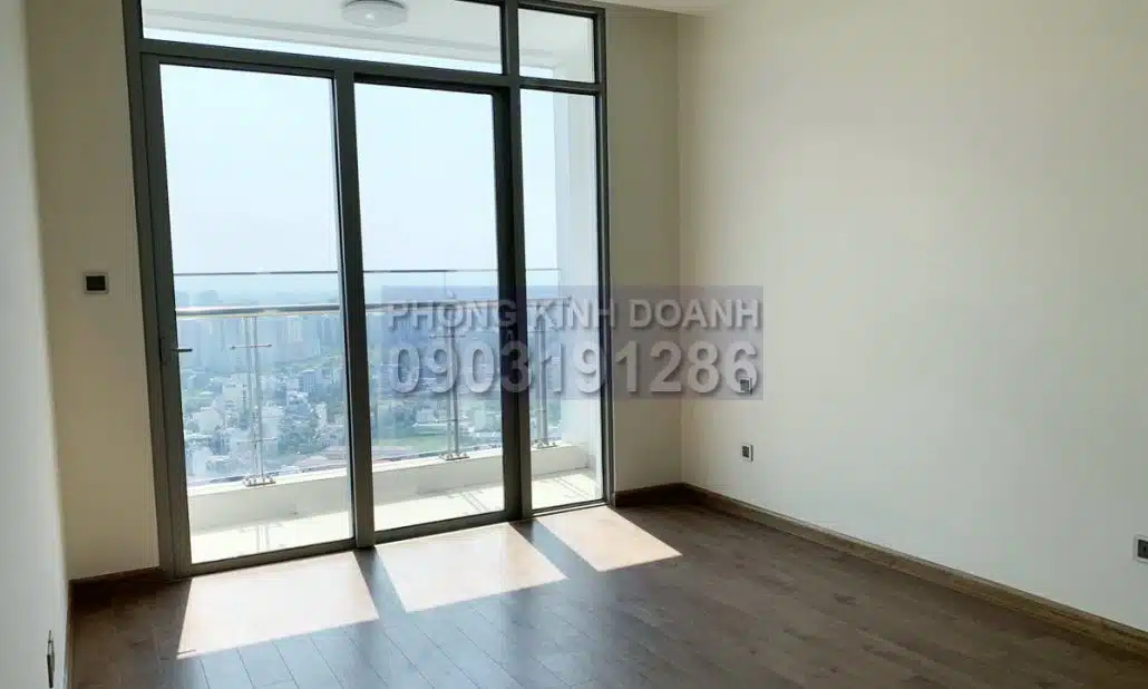 Căn hộ bán Vinhomes tầng 32 tháp Park 2 nhà trống 4 phòng ngủ view sông