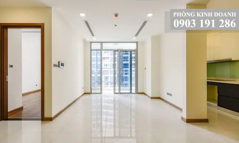 Căn hộ Vinhomes bán tầng 9 Park 3 nội thất cơ bản view sông 3 phòng ngủ