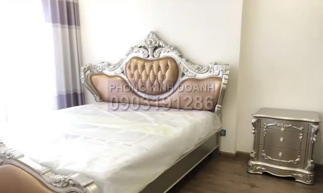 Căn hộ cho thuê Vinhomes 4 phòng ngủ lầu 24 Park 3 nội thất đẹp view sông