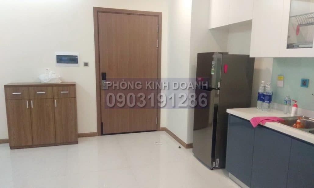 Căn hộ Vinhomes Central Park cho thuê 2 phòng ngủ lầu 40 Park 4 có nội thất