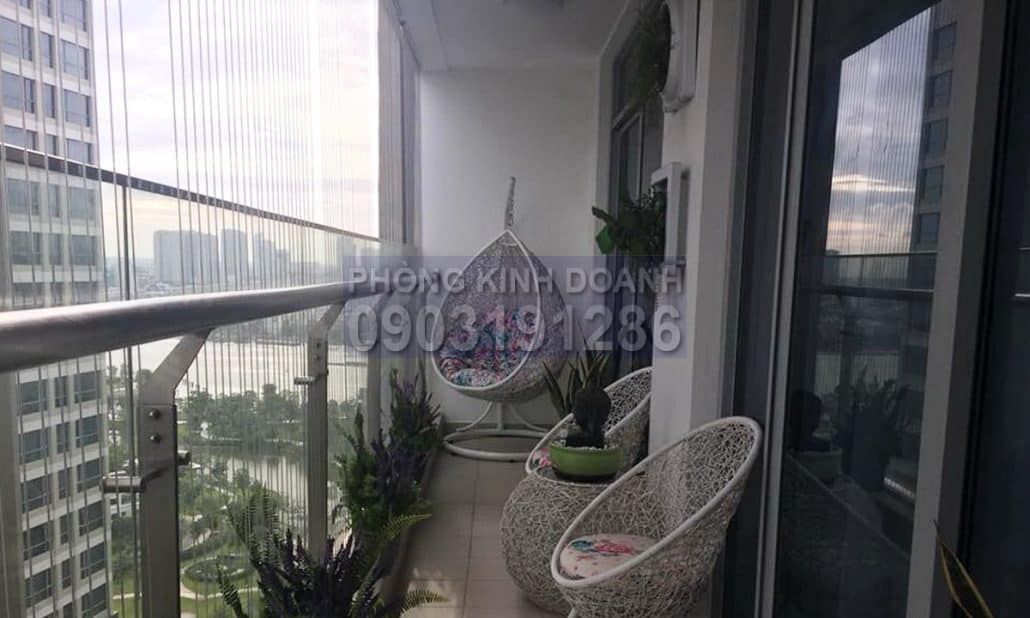 Căn hộ bán Vinhomes tầng 18 Park 6 nội thất cao cấp 4 phòng ngủ view sông