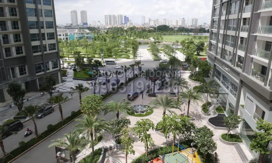 Vinhomes Central Park căn hộ cho thuê 4 phòng ngủ lầu 4 Park 6 đủ nội thất xịn