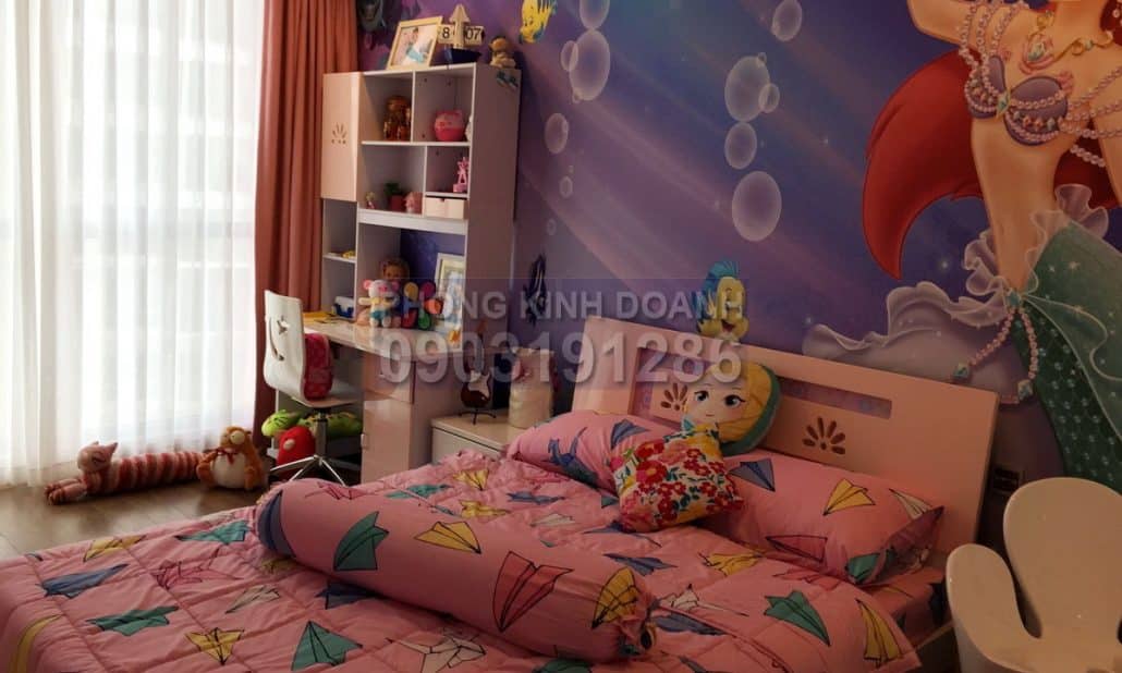 Căn hộ bán Vinhomes tầng 18 Park 6 nội thất cao cấp 4 phòng ngủ view sông