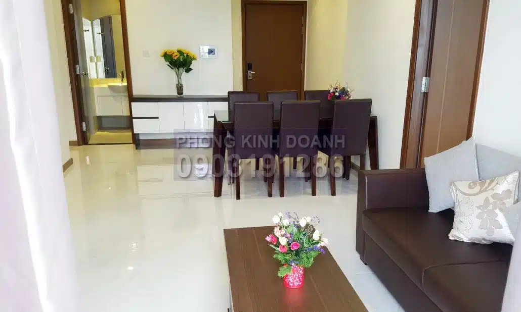 Căn hộ Vinhomes cho thuê lầu 45 L2 nội thất xịn 3 phòng ngủ view city đẹp