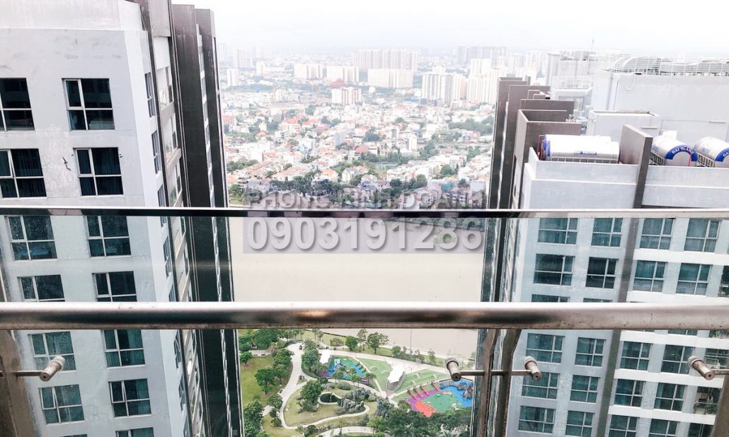 Vinhomes cho thuê căn 3 phòng ngủ tầng 43 Park 7 nội thất xịn view sông