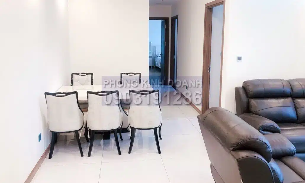 Vinhomes cho thuê căn 3 phòng ngủ tầng 43 Park 7 nội thất xịn view sông