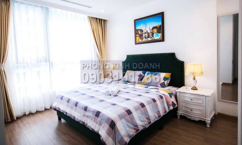 Vinhomes căn hộ cho thuê 4 phòng ngủ tầng 28 Central 2 full nội thất xịn