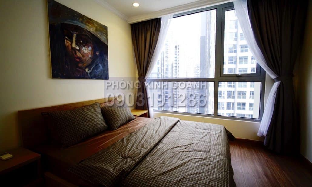 Cho thuê Vinhomes view sông tầng 30 Landmark 1 full nội thất 1 phòng ngủ