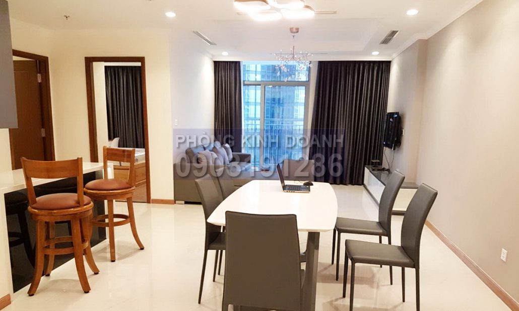 Vinhomes cho thuê tầng 34 Landmark 1 nội thất đầy đủ view L81 3 phòng ngủ