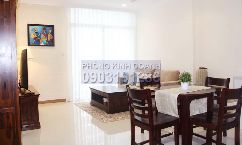 Cho thuê căn hộ Vinhomes view sông lầu 41 L1 đầy đủ nội thất 1 phòng ngủ