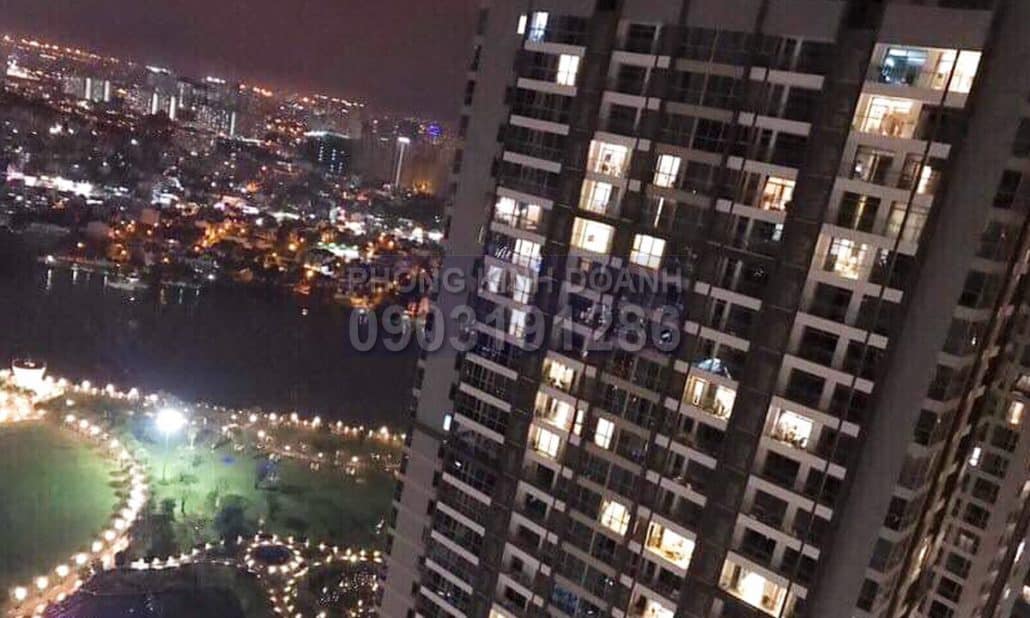 Cho thuê căn hộ Vinhomes view sông lầu 41 L1 đầy đủ nội thất 1 phòng ngủ