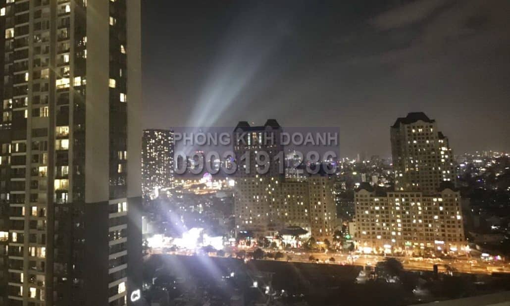 Vinhomes căn hộ cho thuê tầng 20 L2 full nội thất 3 phòng ngủ view thành phố