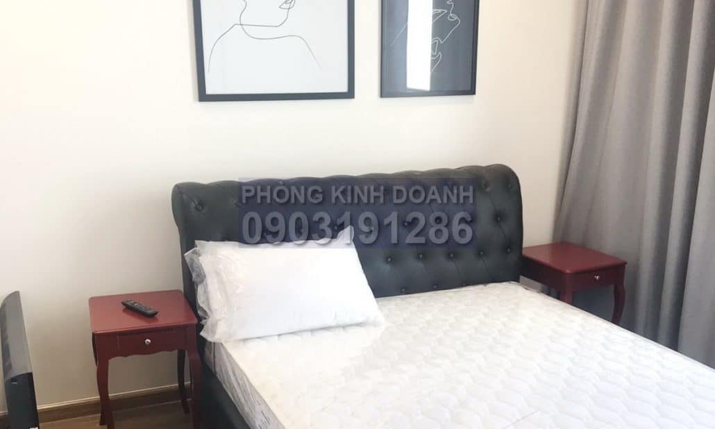 Căn hộ cho thuê Vinhomes 1 phòng ngủ lầu 40 L2 đủ nội thất view thành phố