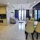Cho thuê căn hộ 3 phòng Vinhomes tầng 17 Landmark 1 đủ nội thất view L81