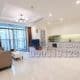 Căn hộ cho thuê Vinhomes 3 phòng view L81 lầu 15 Landmark 5 đủ nội thất