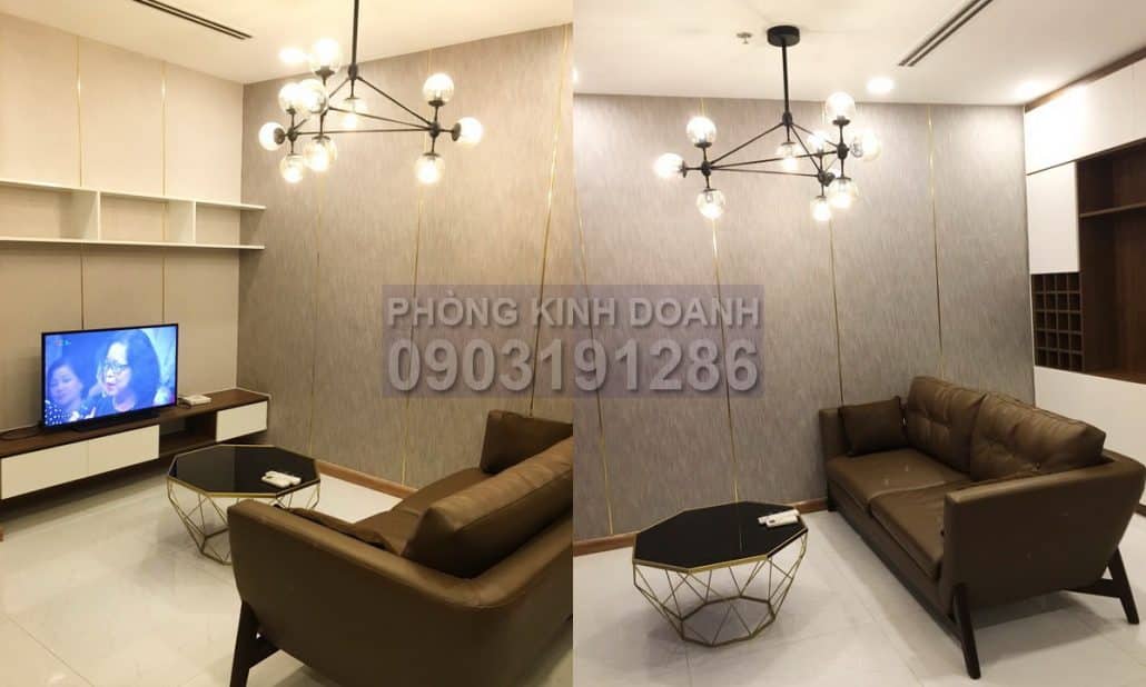 Vinhomes cho thuê căn hộ tầng 19 Park 1 nhà đẹp 1 phòng ngủ view sông