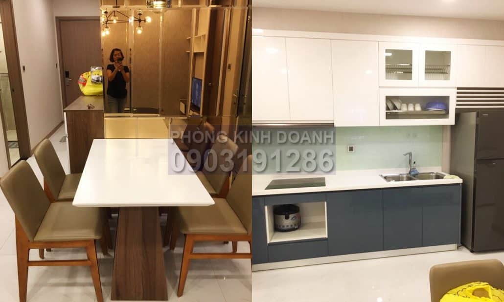 Vinhomes cho thuê căn hộ tầng 19 Park 1 nhà đẹp 1 phòng ngủ view sông