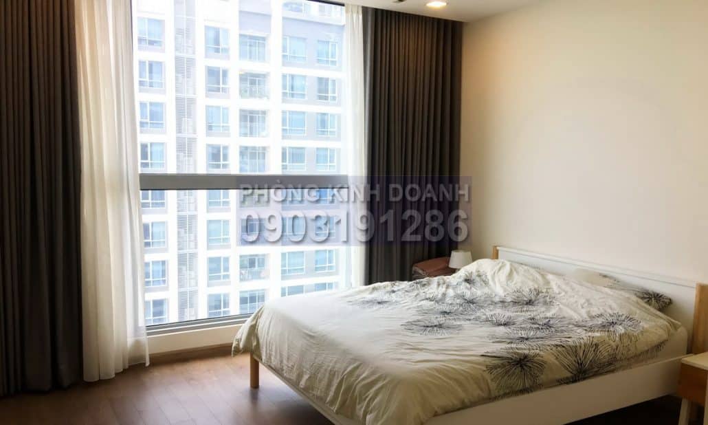 Vinhomes cho thuê căn hộ tầng 32 Park 1 nhà trống 4 phòng ngủ view sông