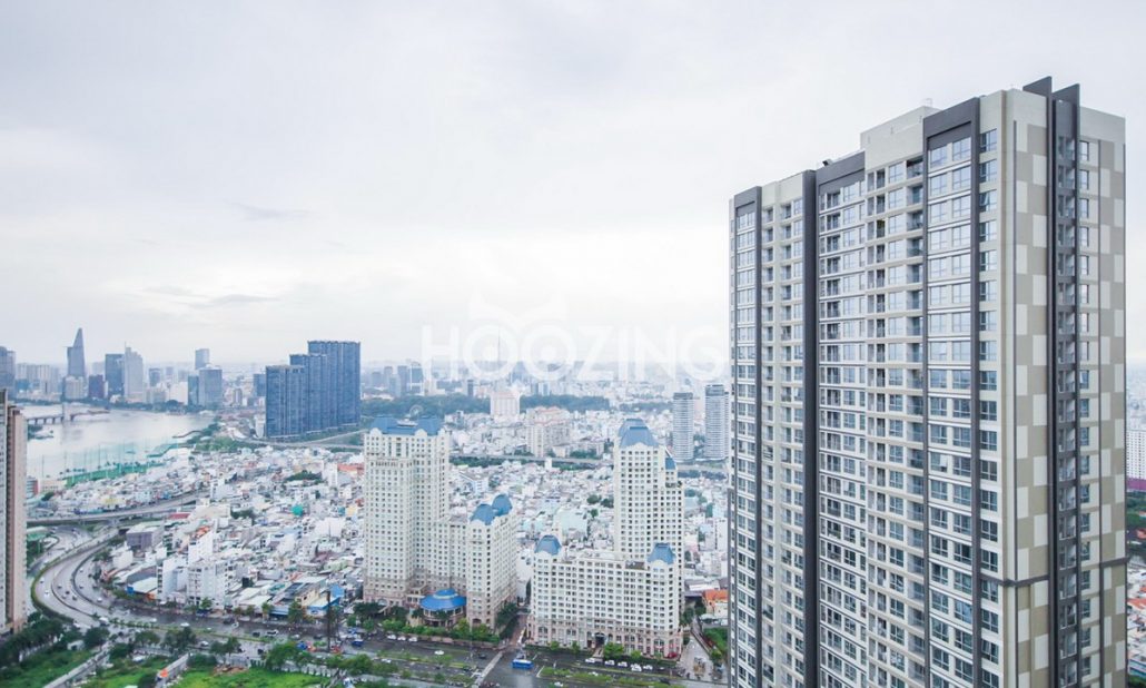 Căn hộ cho thuê lầu 42 Landmark 3 đủ nội thất 3 phòng ngủ view thành phố