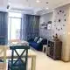 Cho thuê Vinhomes căn 2 phòng ngủ tầng 43 Landmark 3 nội thất full view L81