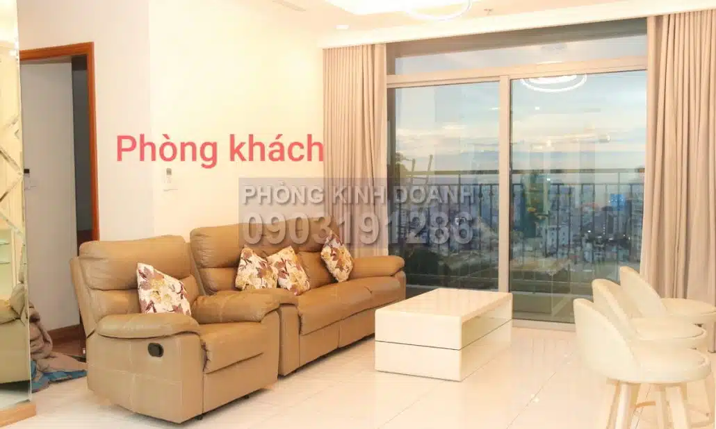 Vinhomes cho thuê tầng 20 Landmark 4 nội thất xịn 3 phòng ngủ view thoáng