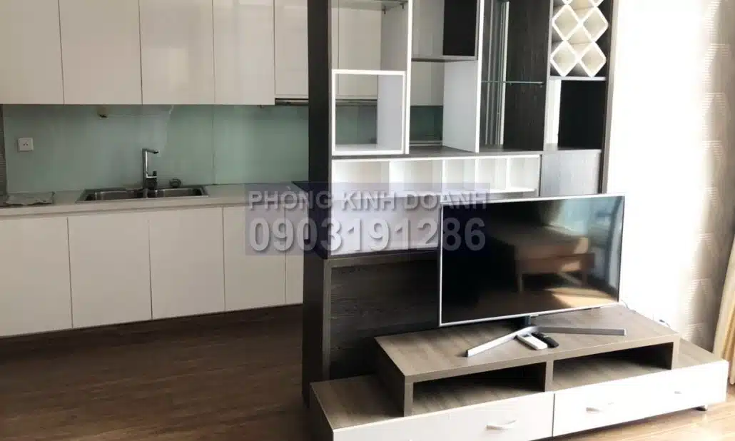 Vinhomes Central Park cho thuê tầng 48 L4 nội thất full 3 phòng ngủ thoáng