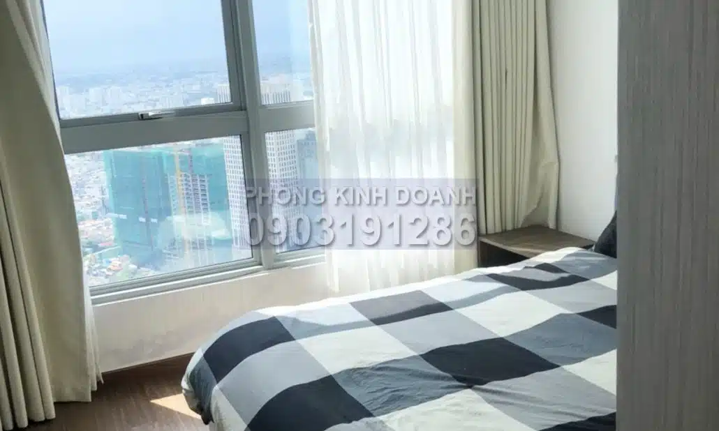 Vinhomes Central Park cho thuê tầng 48 L4 nội thất full 3 phòng ngủ thoáng