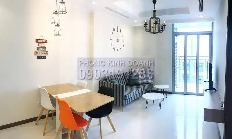 Bán Vinhomes Central Park toà Landmark 4 1 phòng ngủ 53m2 căn hộ số 6