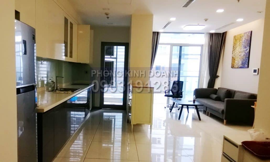 Căn hộ Vinhomes cho thuê lầu 33 Park 3 đủ nội thất view sông 3 phòng ngủ
