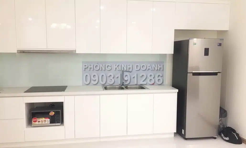 Căn hộ cho thuê Vinhomes 3 phòng ngủ view L81 lầu 11 Landmark 5 nội thất xịn