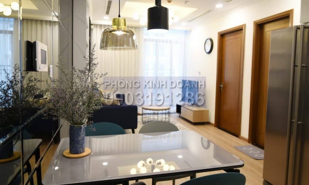 Vinhomes cho thuê tầng 5 Landmark 6 nội thất xịn view hồ bơi 1 phòng ngủ