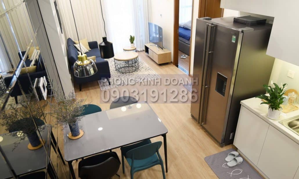 Vinhomes cho thuê tầng 5 Landmark 6 nội thất xịn view hồ bơi 1 phòng ngủ