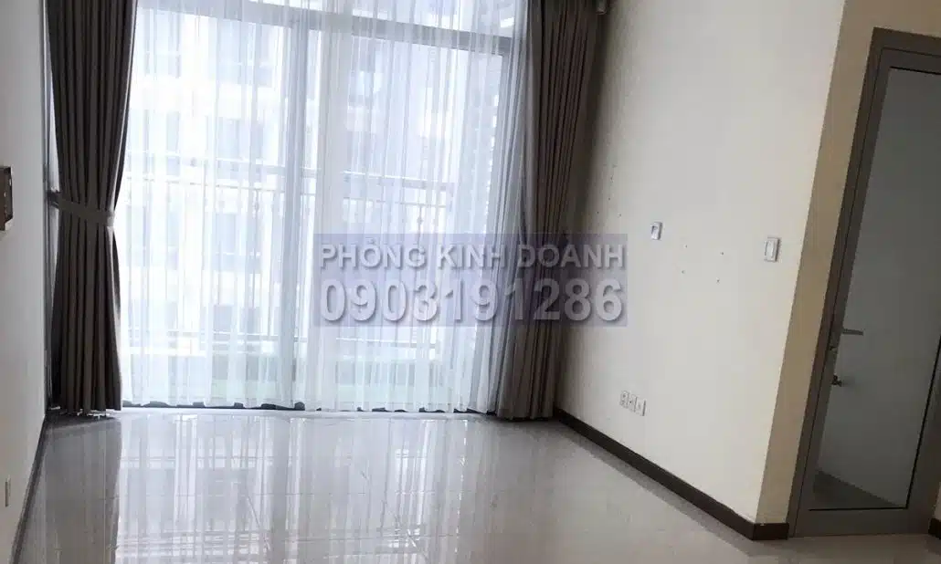 Cho thuê Vinhomes Central Park tầng 29 Landmark 6 nhà trống 2 phòng ngủ